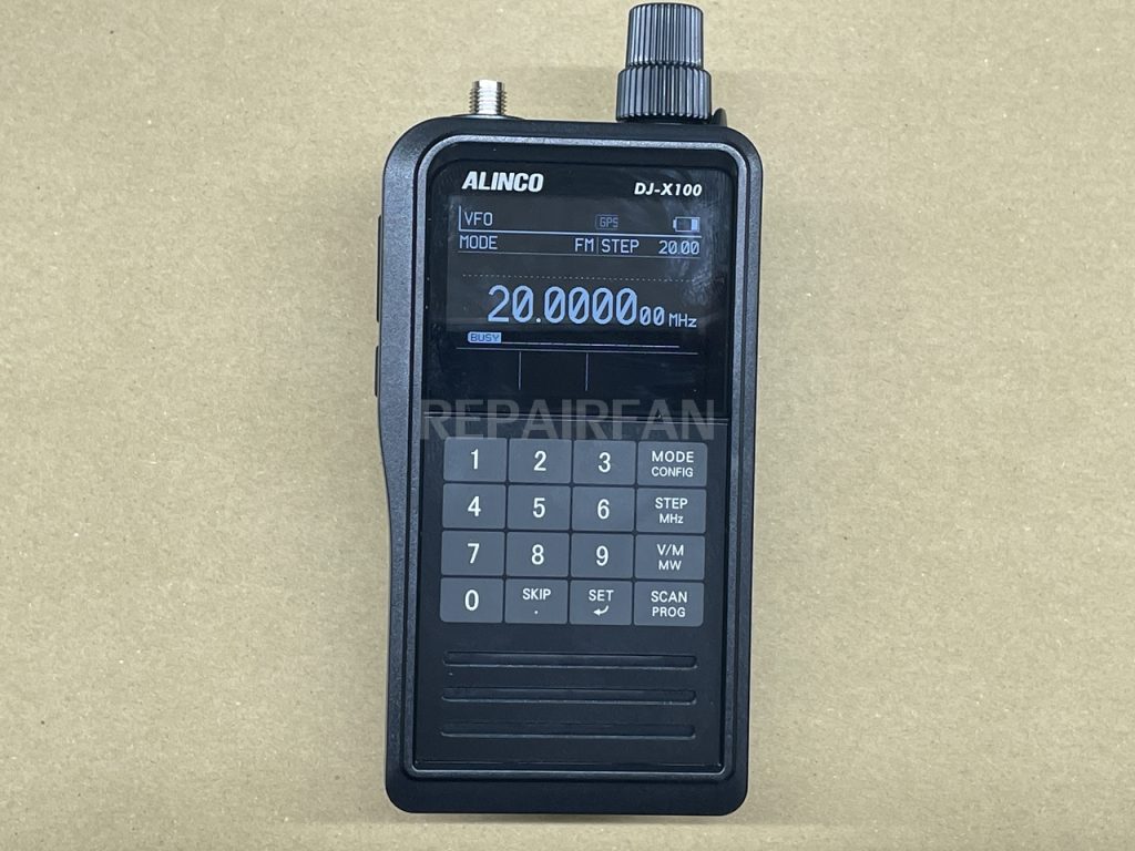 アルインコ DJ-X100（受信拡大、拡張機能１のみ） - アマチュア無線
